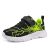 Ydiciv Zapatillas de Niños Zapatos de Correr Deportivas Ligeras Tenis Zapatillas Deporte Niño Sneakers Negro Verde 39EU